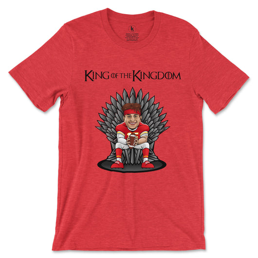 King of the Kingdom T-Shirt Printify Heather Red L 