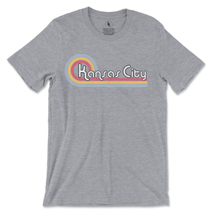 Retro Kansas City T-Shirt Printify Athletic Heather S 