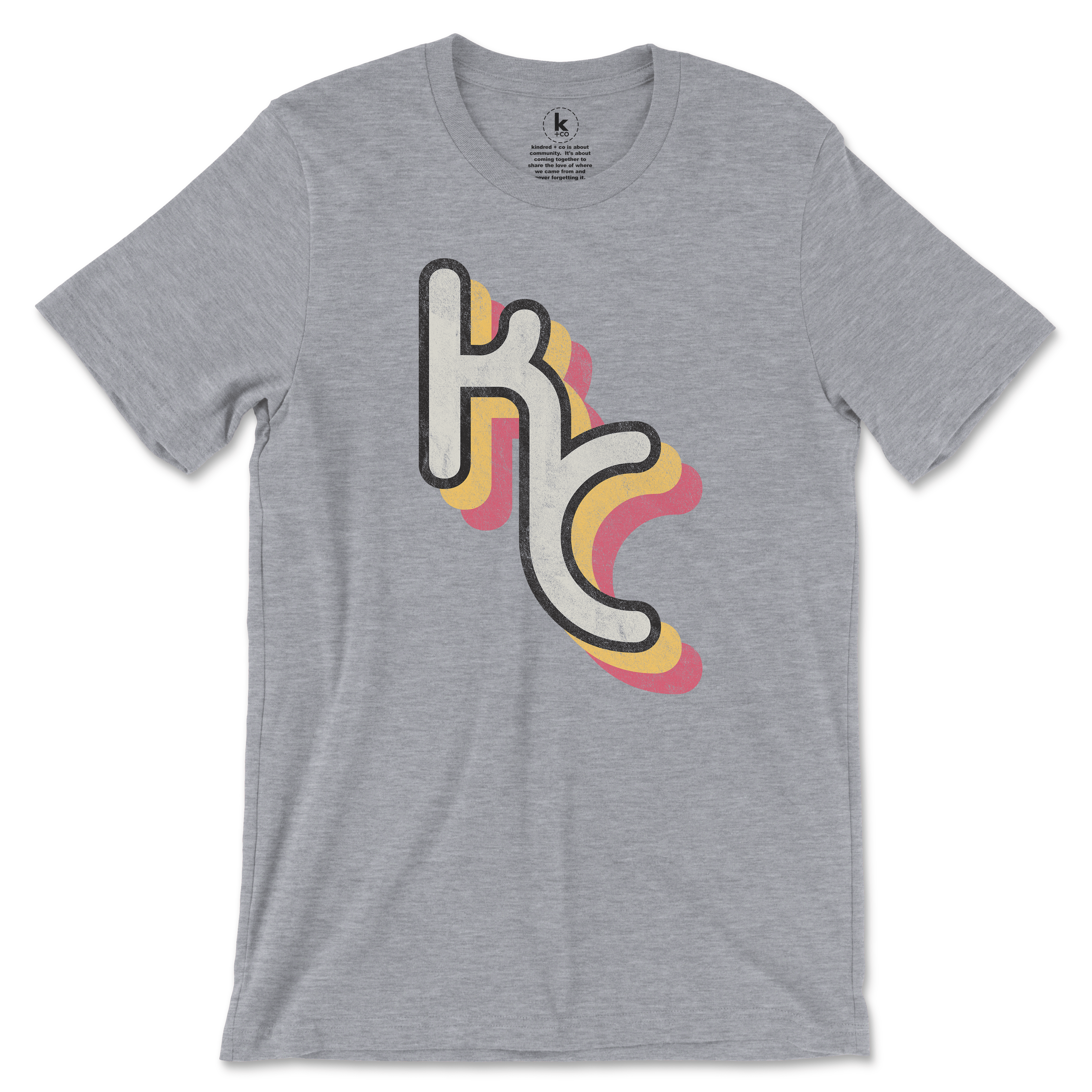 Red & Yellow KC Tee